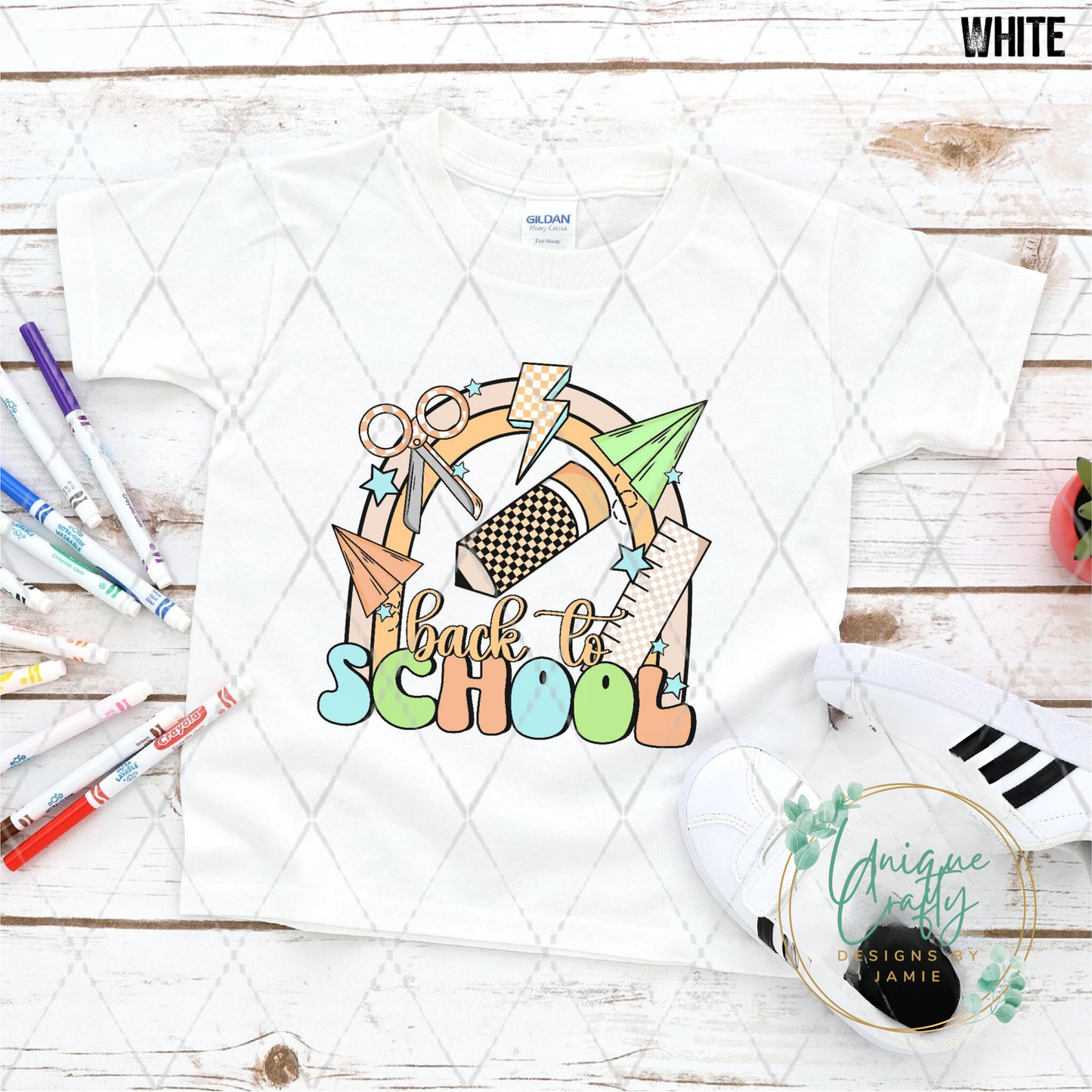 Back to School Rainbow (Boy)