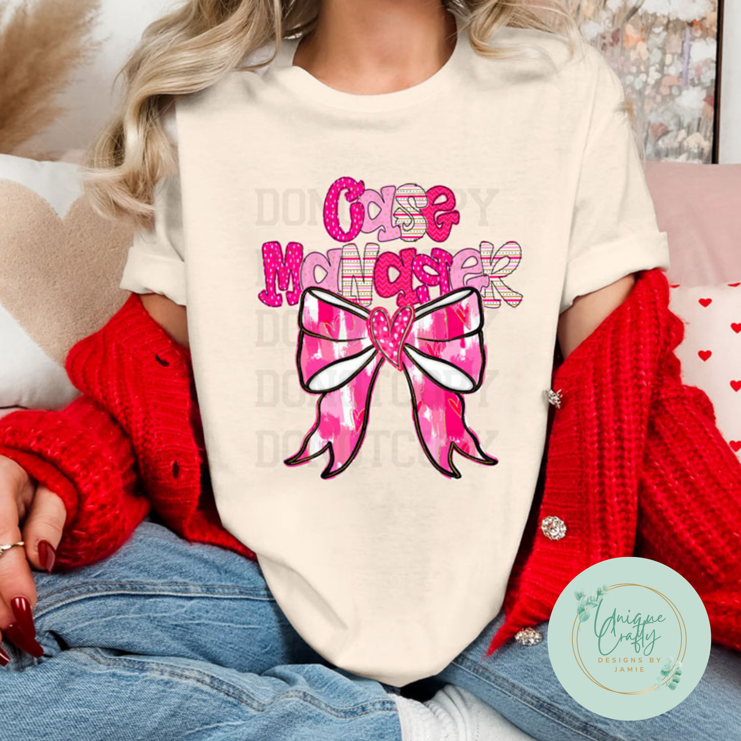 Case Manager Coquette Bow