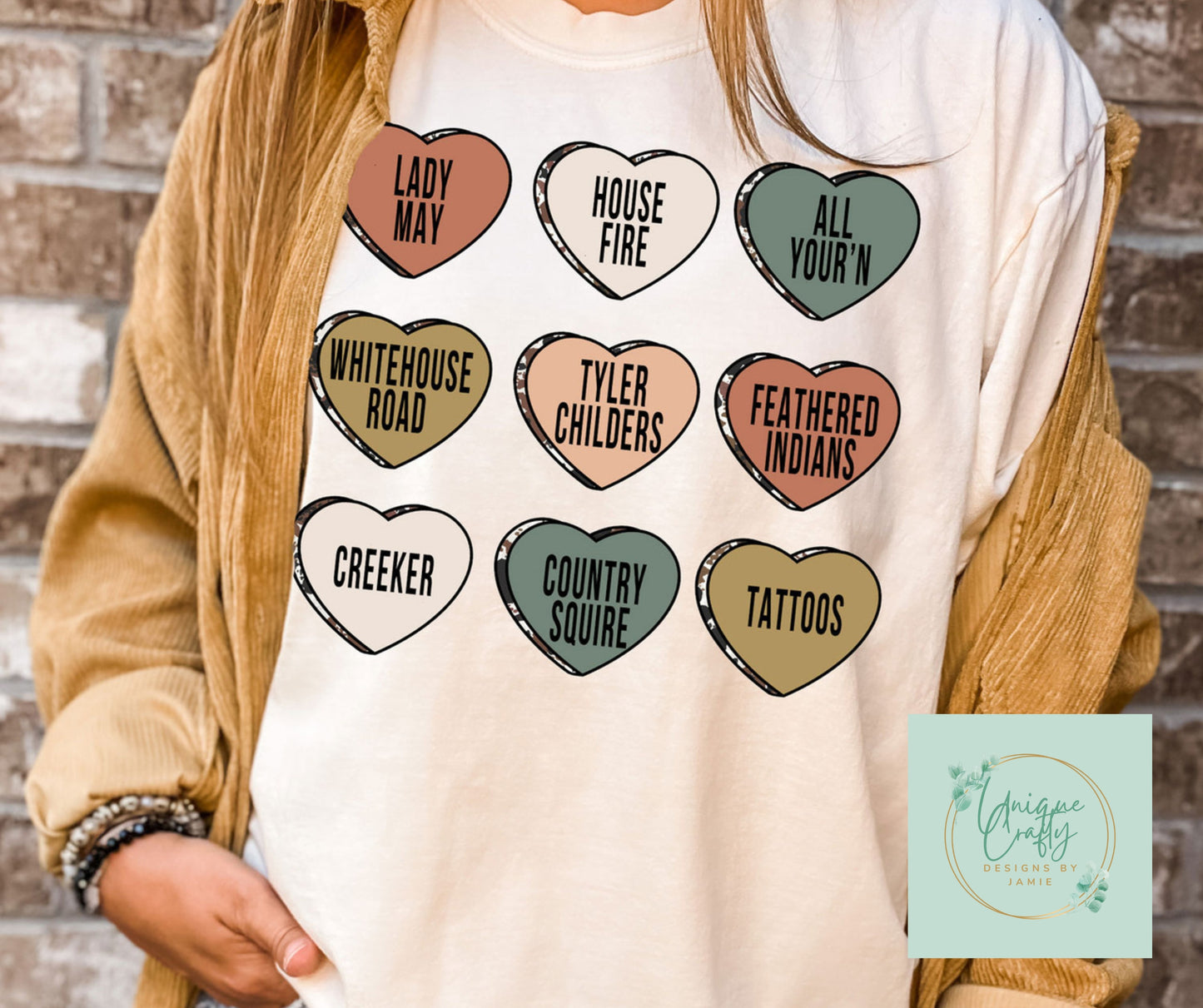 Tyler Childers Conversation Hearts