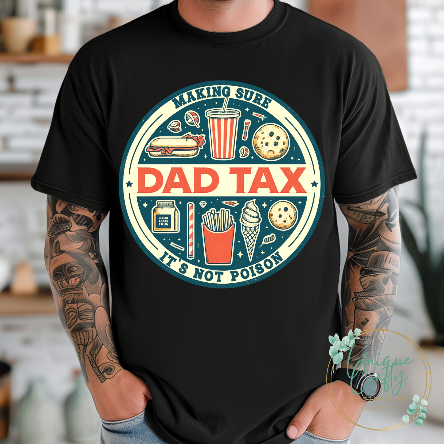 Dad Tax Collage