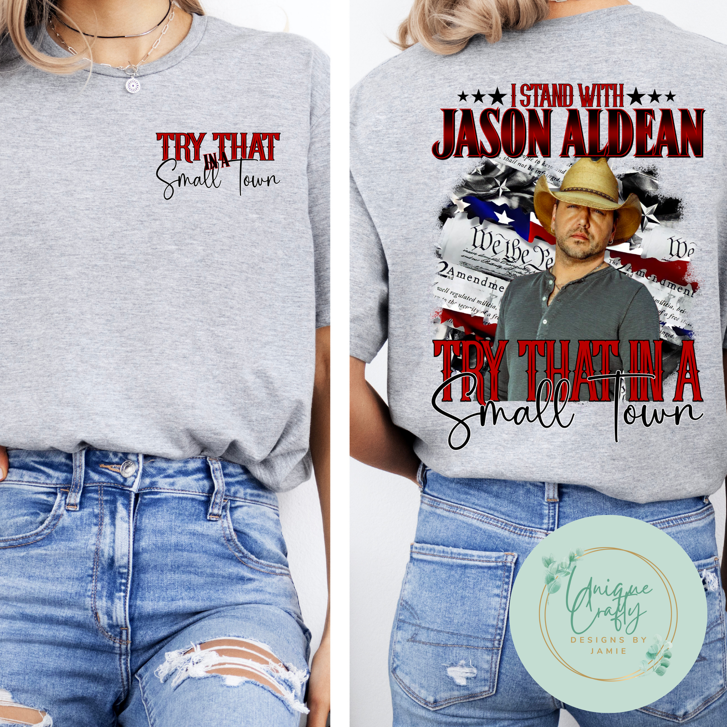 Try That In A Small Town (No Guns) (Women's Style)