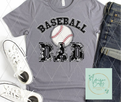 Baseball Dad Camo