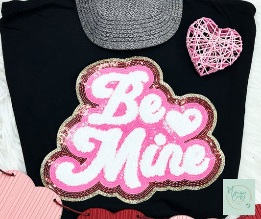 Be Mine Chenille Patch