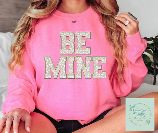 Be Mine (Faux Embroidery)