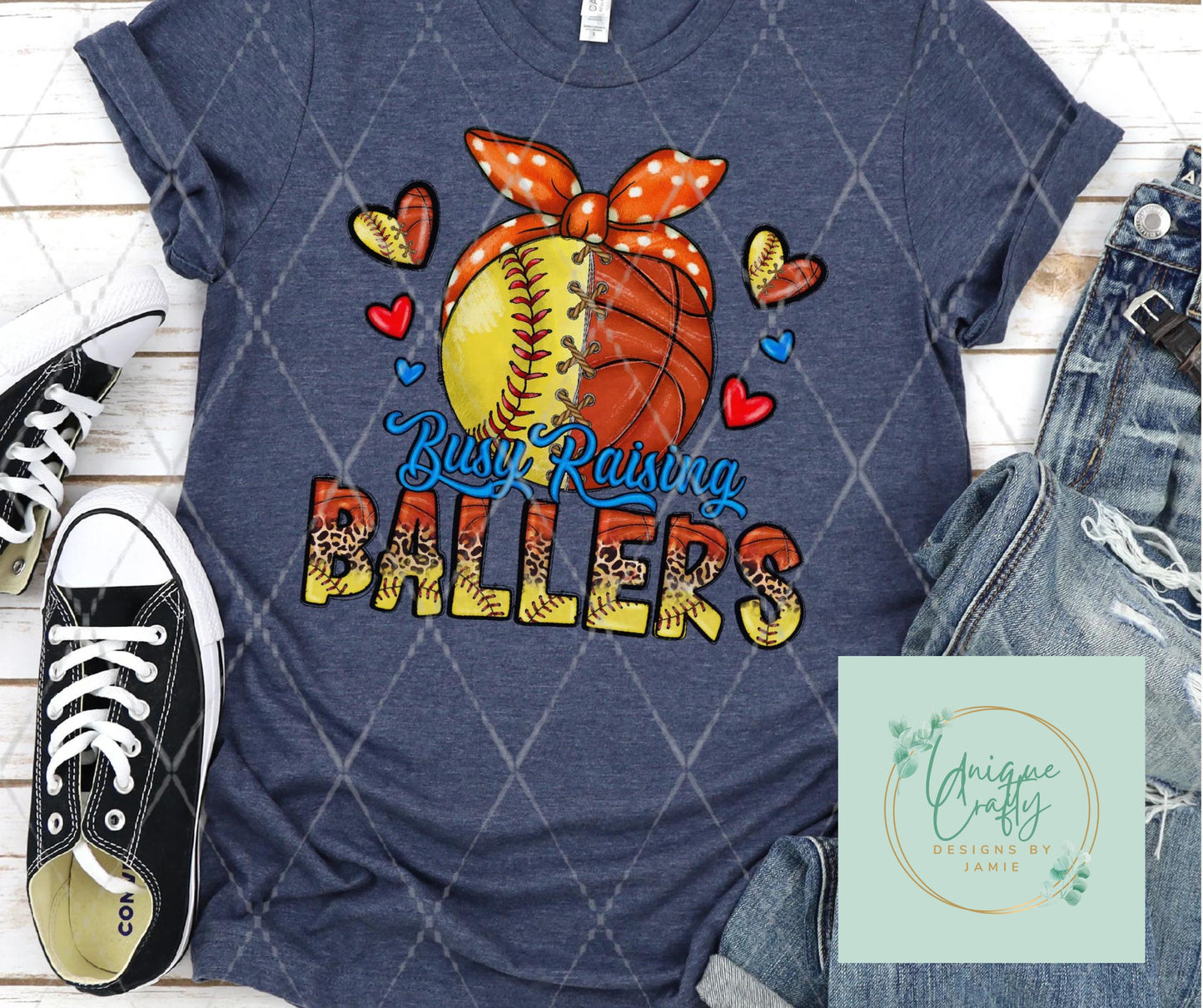 Busy Raising Ballers (Basketball & Softball)